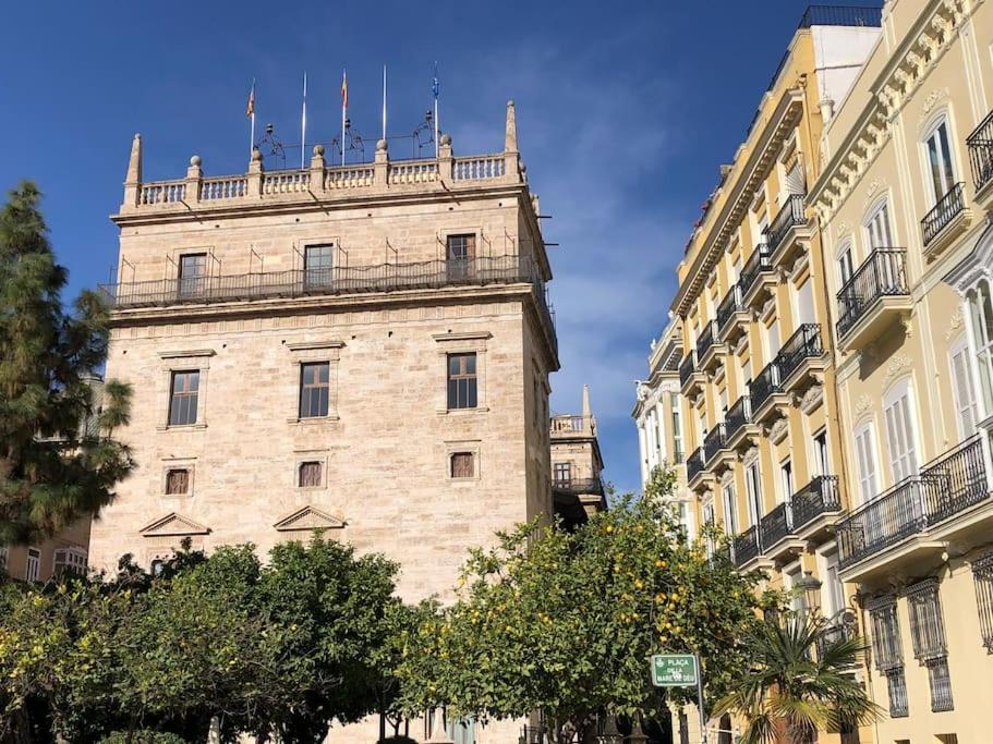 Апартаменти Loft Con Estilo Y Terraza En Centro Historico Валенсія Екстер'єр фото